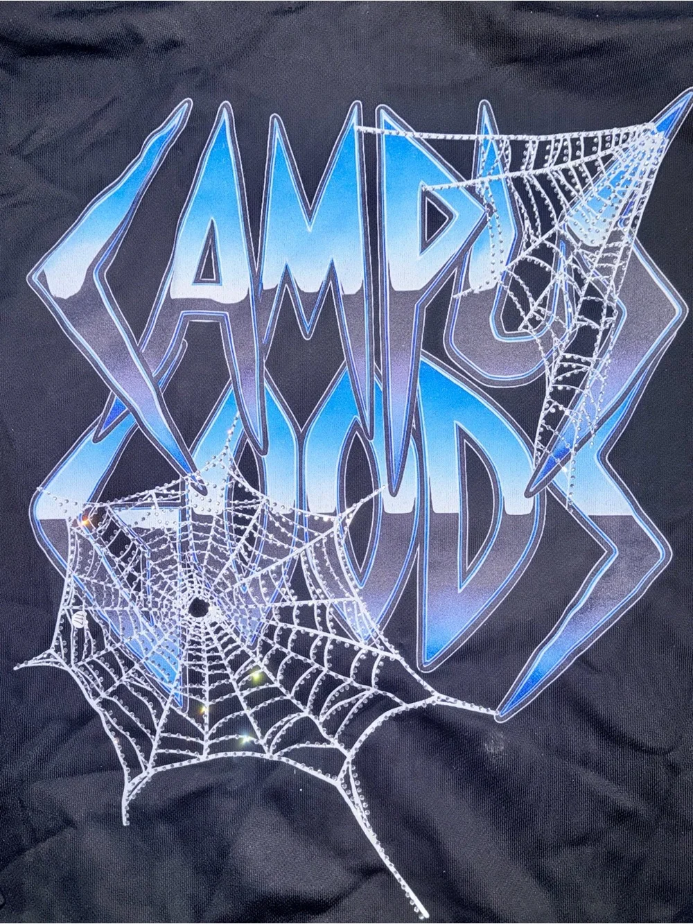 Campus broken web hoodie size XL NWT